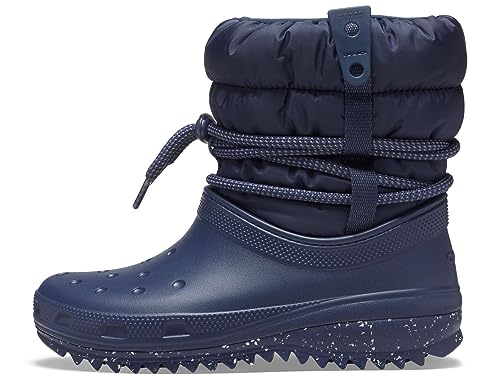 Crocs Damen Classic Neo Puff Luxe Boot W Schneestiefel, Blau (Navy), 34-35 EU von Crocs