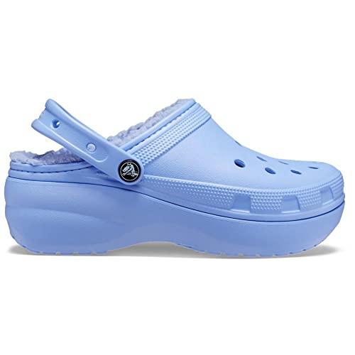 Crocs Damen Classic Plateau Lined Clog W Holzschuh, Mond Gelee, 37 EU von Crocs