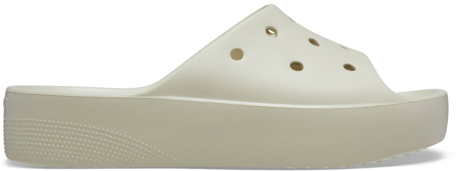 Crocs | Damen | Classic Platform  | Badeschlappen | neutrals | 38 von Crocs