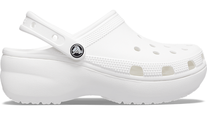 Crocs | Damen |  Classic Platform  | Clogs | Weiß | 33 von Crocs
