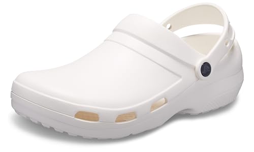 Crocs Damen Clog, Weit, Harz, Weiß, 37/38 EU von Crocs