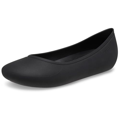 Crocs Damen Flat, Brooklyn Flat, Black 41/42 EU von Crocs