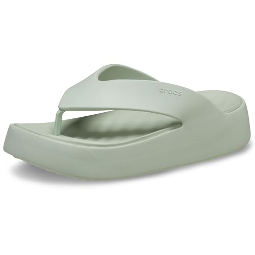 Crocs Damen Getaway Plateau Flip Flop, Gips, 36 EU, Gips, 34/35 EU von Crocs