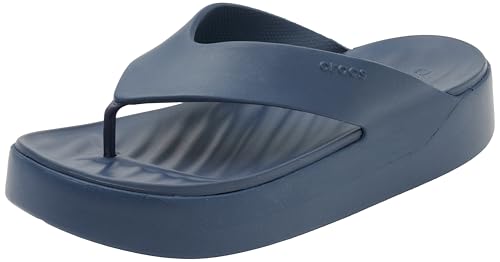 Crocs Damen Getaway Platform Flip, blau, 41 EU von Crocs