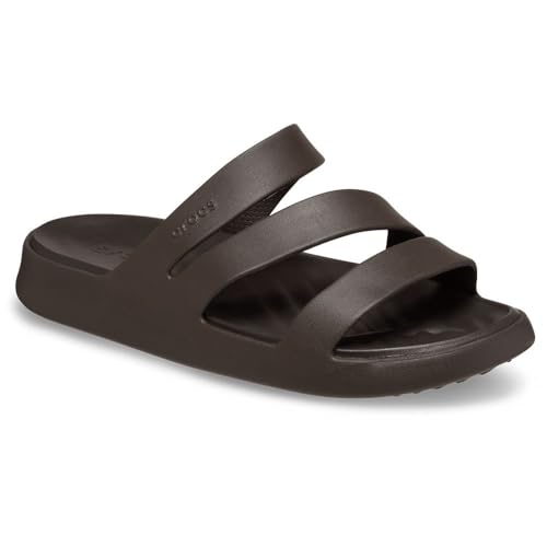 Crocs Damen Getaway Riemchensandale, Espresso, 38 EU, espresso, 37/38 EU von Crocs