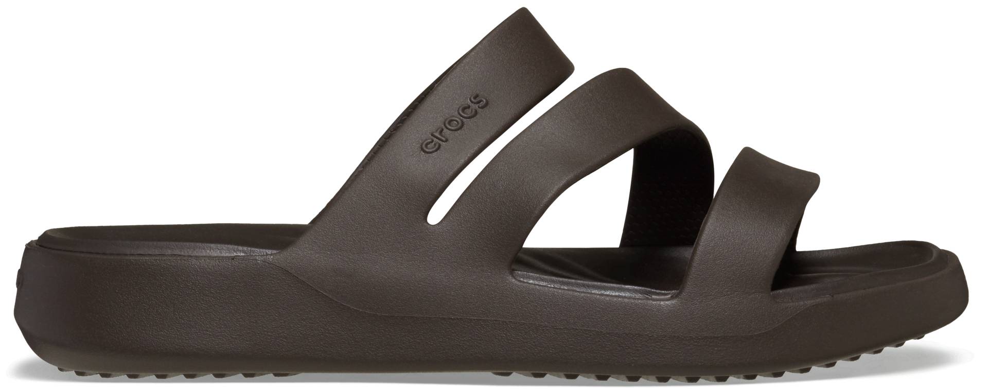 Crocs | Damen | Getaway Strappy | Sandalen | Braun | 38 von Crocs