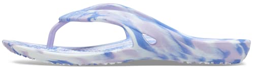 Crocs KadeeII Marbled Flip, Holzschuh, Lavender/Multi, von Crocs