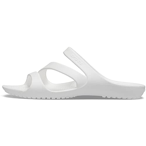 Crocs womens Kadee Ii Flip Flop Sandal, White, 38/39 EU von Crocs