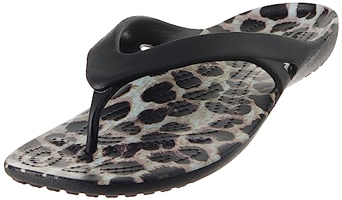 Crocs Unisex Kadee Ii Flip W Clog, Schwarz Multi Animal, 37.5 EU von Crocs