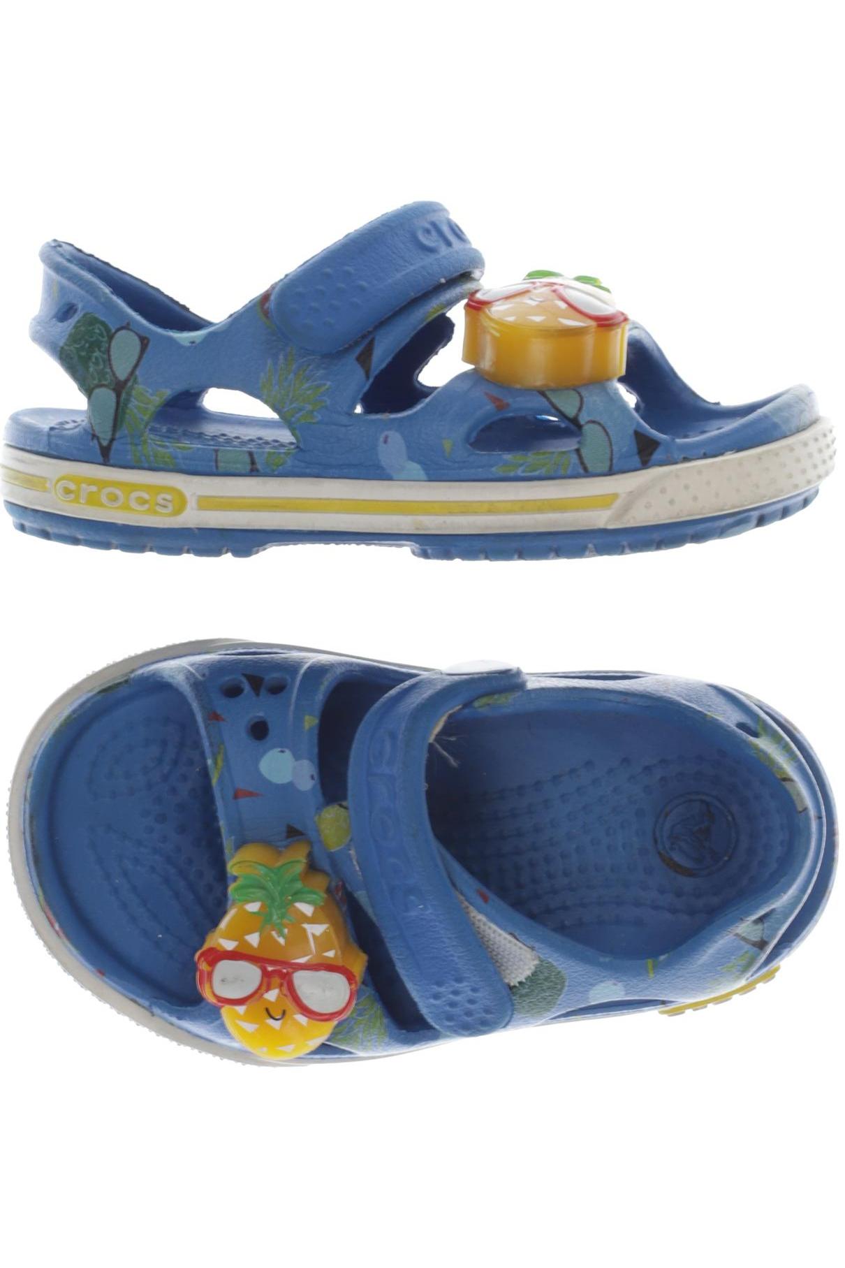 Crocs Mädchen Kinderschuhe, blau von Crocs