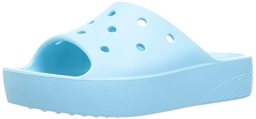 Crocs Damen Klassische Plattform Slide Schiebe-Sandalen, Arktisblau, 35 EU von Crocs