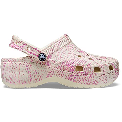 Crocs Damen Klassischer Plateau-Clog W Holzschuh, Knochenfarben, 34 EU von Crocs