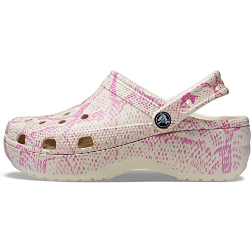 Crocs Damen Klassischer Plateau-Clog W Holzschuh, Knochenfarben, 35 EU von Crocs