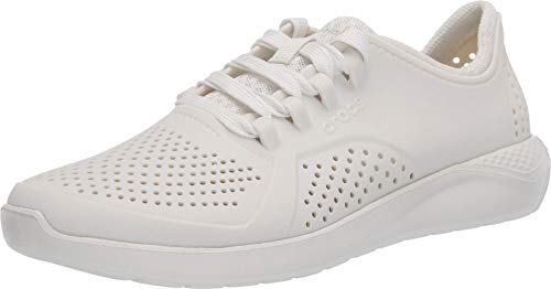 Crocs Damen Literide Pacer Schnürschuhe, Fast Weiß, 45 EU von Crocs