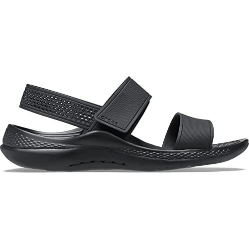 Crocs Damen Literide 360 Sandal W Clog, Schwarz, 41/42 von Crocs