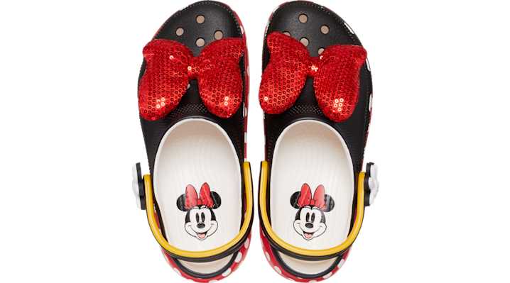 Crocs | Damen | Minnie Mouse Classic Platform  | Clogs | Weiß | 36 von Crocs