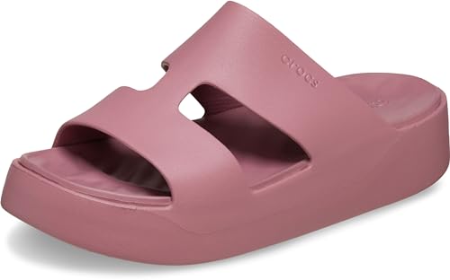 Crocs Damen Sandalen, Getaway Platform H-Strap, Cassis 34/35 EU von Crocs