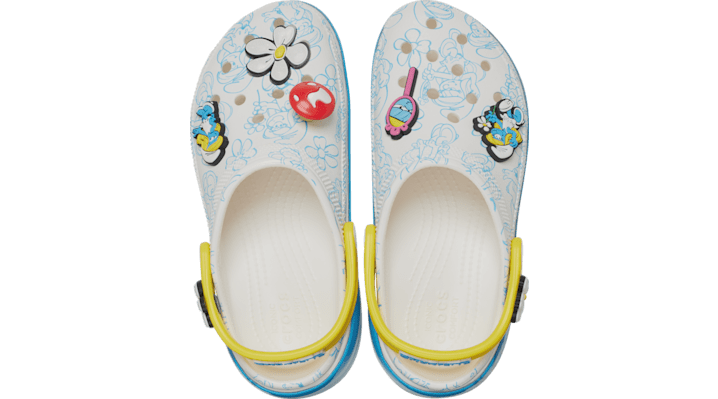 Crocs | Damen | Smurfs Platform  | Clogs | patterned | 42 von Crocs