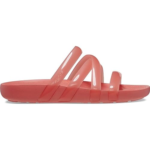 Crocs Damen Splash Strappy Sandale, Wassermelone Neon, 36 EU von Crocs