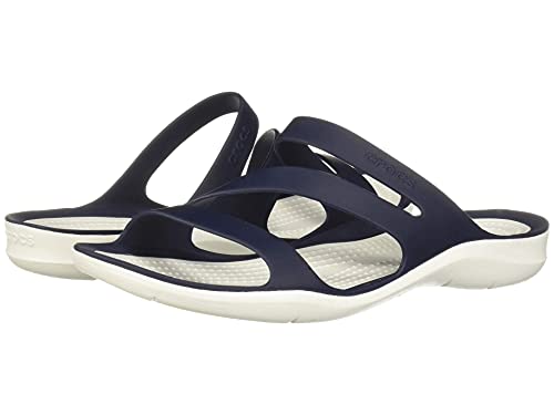 Crocs Damen Swiftwater Women Sandalen, Navy/White, 36/37 EU von Crocs