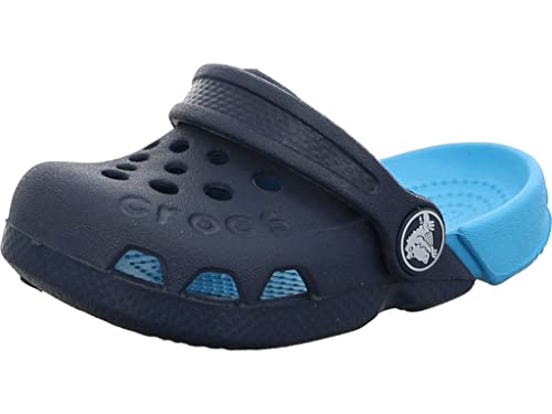 Crocs Electro Kids, Unisex - Kinder Clogs, Blau (Navy/Electric Blue), 29/30 EU von Crocs