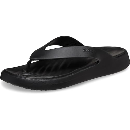 Crocs Herren Getaway Flip Flip, Black, 37/38 EU von Crocs