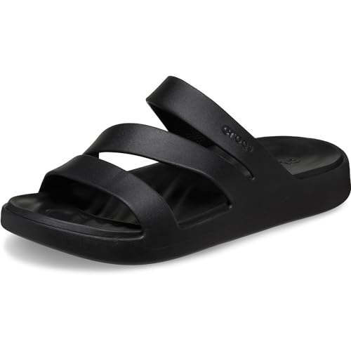 Crocs Getaway Strappy Sandal W 209587-001, Women slides, Black, EU von Crocs