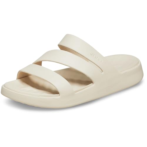 Crocs Herren Getaway Strappy Sandalen, Stucco, 38/39 EU von Crocs