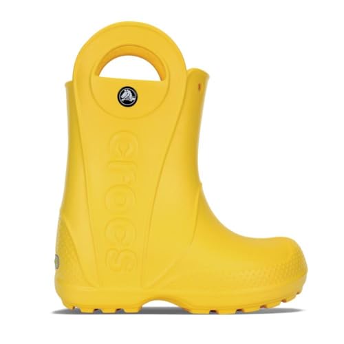 Crocs Unisex Kinder Handle It Rain Bootschuhe, Gelb, 24/25 EU von Crocs