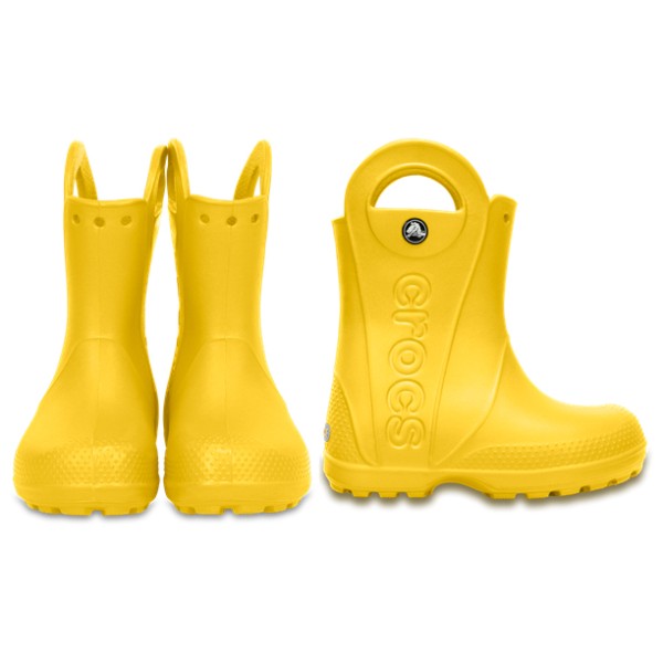 Crocs - Handle It Rain Boot Kids - Gummistiefel Gr 19-20 gelb von Crocs