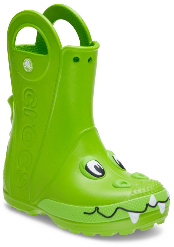Crocs Toddler Handle It Duke Rain Boot Gummistiefel Regenstiefel, Matschstiefel mit Krokodil-Motiv von Crocs