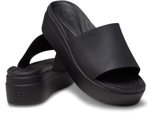 Crocs Herren Brooklyn Slide Badeschlappen, Black, 36/37 EU von Crocs