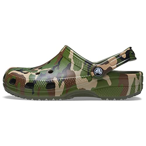 Crocs Unisex Clog, Weit, Synthetik, Army Green Multi, 48/49 EU von Crocs