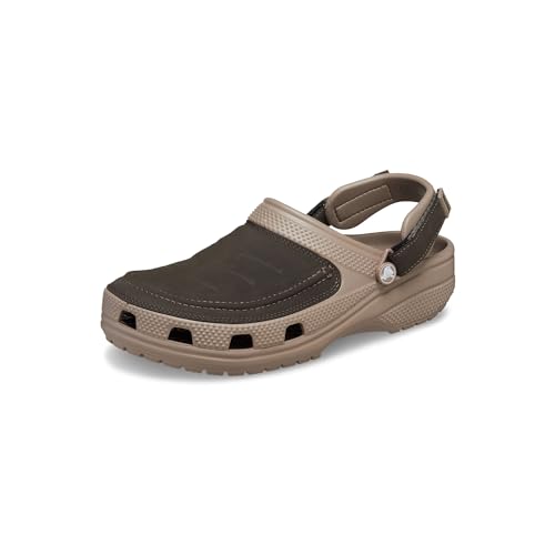 Crocs Herren Clogs, Yukon Vista II Literide Clog M, Mushroom/Chocolate, 45/46 EU von Crocs