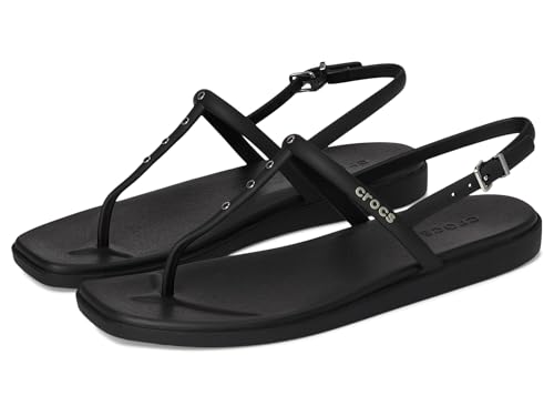 Crocs Herren Miami Studded Thong Flip Flip, Black, 36/37 EU von Crocs