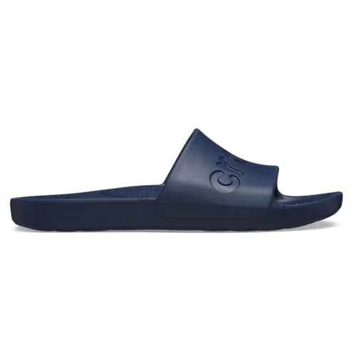 Crocs Herren Rutsche Schiebe-Sandalen, Navy, 46 EU von Crocs