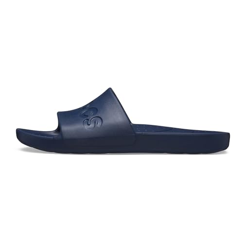 Crocs Unisex Erwachsene Slide Badeschlappen, Navy, 45/46 EU von Crocs