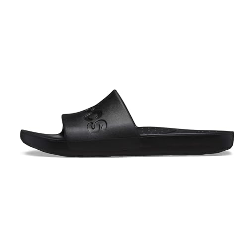Crocs Unisex Erwachsene Slide Badeschlappen, Black, 46/47 EU Crocs Unisex Erwachsene Slide Badeschlappen, Black, 46/47 EU von Crocs