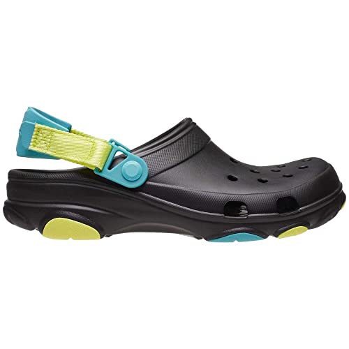 Crocs unisex-adult All-terrain Clog Clog, Black/Multi, 42/43 EU von Crocs