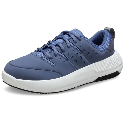 Crocs Damen On The Clock Work Sneaker M Schuh, Storm/Bijou Blue, 46/47 EU Crocs Damen On The Clock Work Sneaker M Schuh, Storm/Bijou Blue, 46/47 EU von Crocs