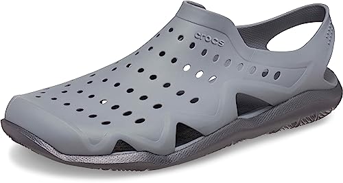 Crocs Herren Swiftwater Wave Shoes Wassersportschuh, Anthrazit/Graphit, 37 EU von Crocs