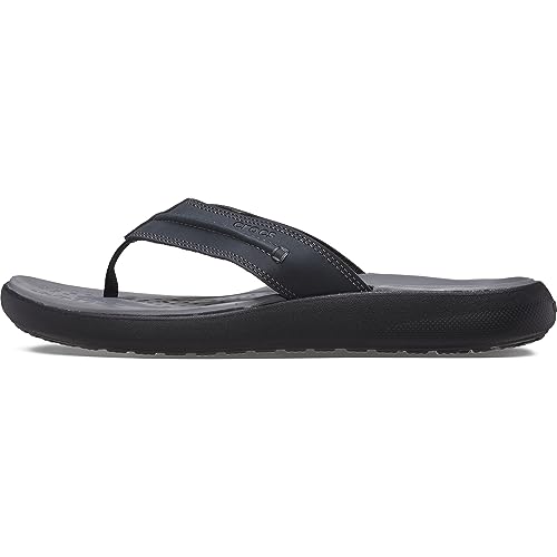 Crocs Yukon Vista Ii Lr Flip Flop für Herren, Schwarz, 41/42 EU von Crocs