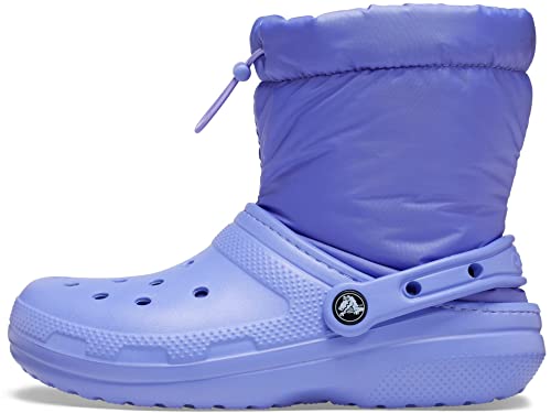 Crocs Herren und Damen Klassisch gef tterte Neo Puff Stiefel | Winterstiefel, Digitales Violett, 48/50.5 EU von Crocs