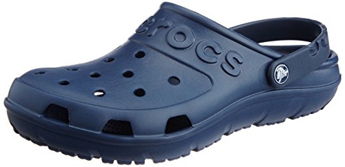 Crocs Hilo Clog Navy, Unisex-Erwachsene Clogs, Blau (Blue 410), 36-37 EU (M3/W4 Erwachsene UK) von Crocs