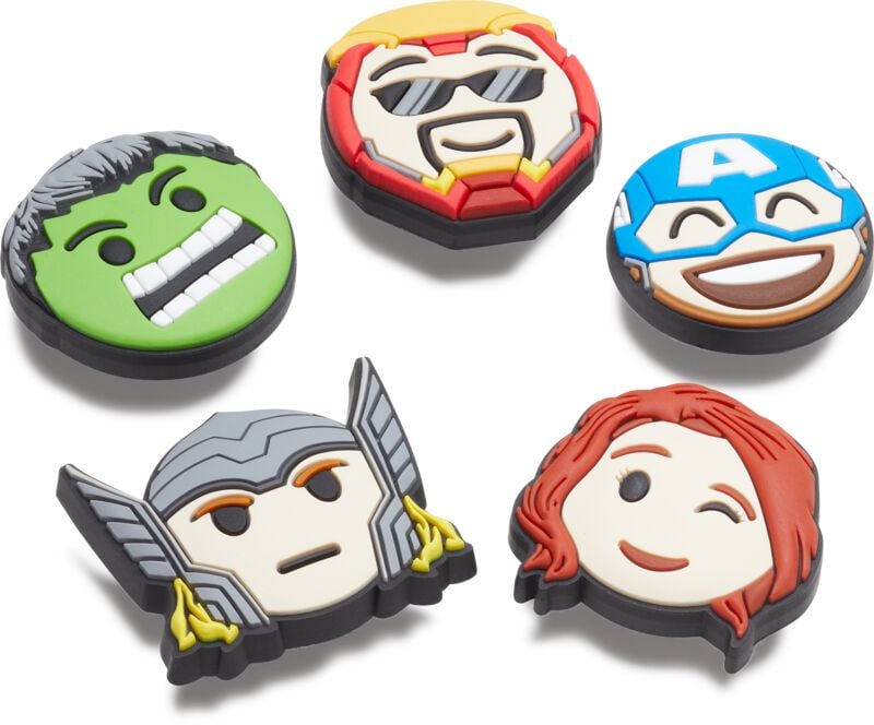 Crocs Jibbitz - Avengers Emojis 5 Pack Anstecker multicolor in Standard Crocs Jibbitz - Avengers Emojis 5 Pack Anstecker multicolor in Standard von Crocs