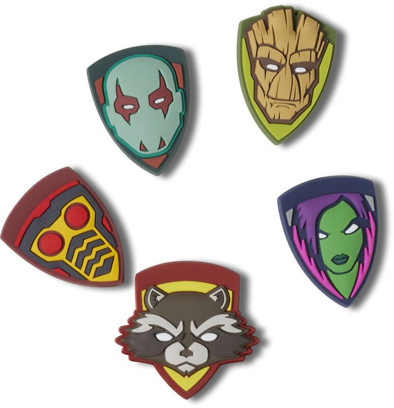 Crocs Jibbitz - Guardians of the Galaxy 5 Pack Anstecker multicolor in Standard Crocs Jibbitz - Guardians of the Galaxy 5 Pack Anstecker multicolor in Standard von Crocs