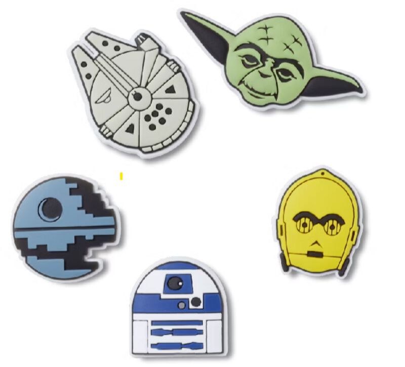 Crocs Jibbitz - Star Wars 5 Pack Anstecker multicolor in Standard Crocs Jibbitz - Star Wars 5 Pack Anstecker multicolor in Standard von Crocs