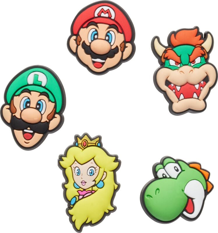 Crocs Jibbitz - Super Mario 5 Pack Anstecker multicolor in Standard Crocs Jibbitz - Super Mario 5 Pack Anstecker multicolor in Standard von Crocs