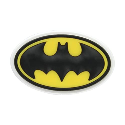 Crocs Jibbitz Superheld-Schuhanstecker | Individualisieren Sie Ihre Crocs mit Jibbitz Batman Shield One-Size von Crocs