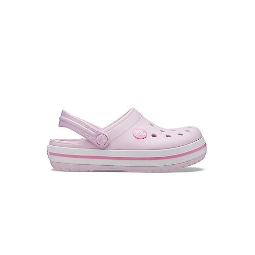 Crocs Unisex Kids Crocband Clog T, Ballerina Pink, 24/25 EU von Crocs